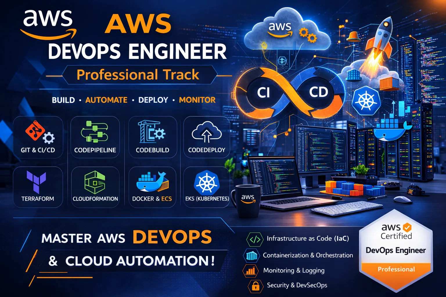 AWS DevOps Engineer Course byVishaal